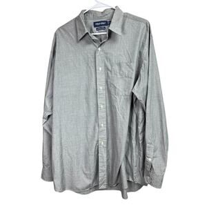 Polo Golf Ralph Lauren Men's Gray Lowell Sport Cotton Long Sleeve Button Up XL